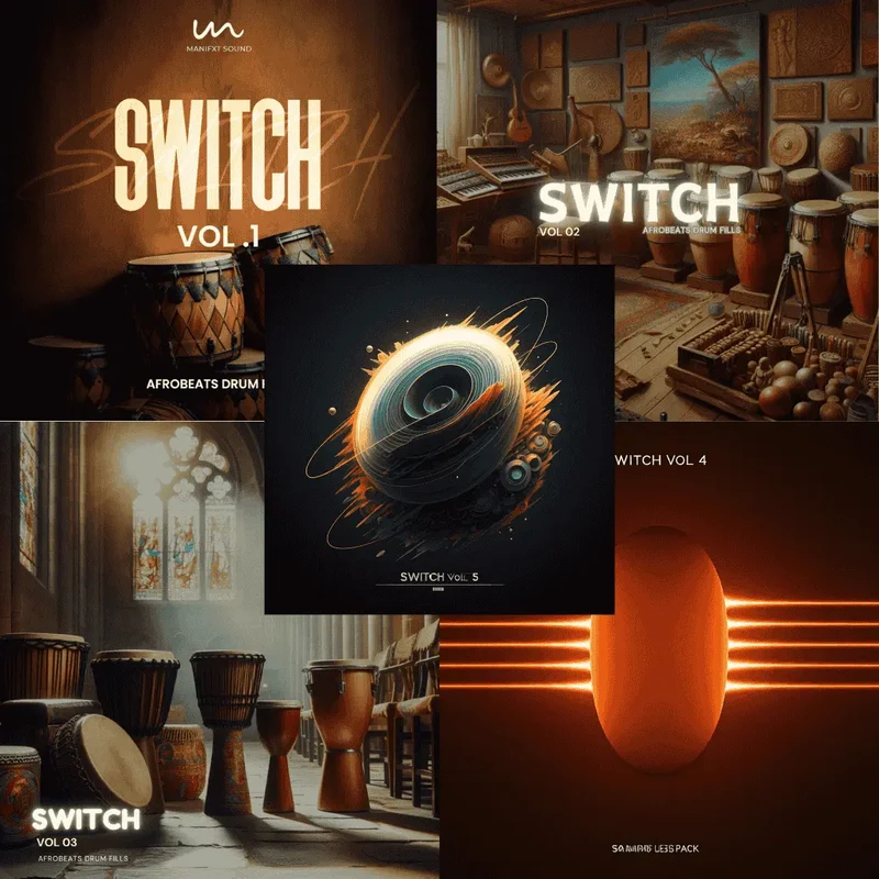Switch Drum Fills Bundle (Vol 1 - 7)
