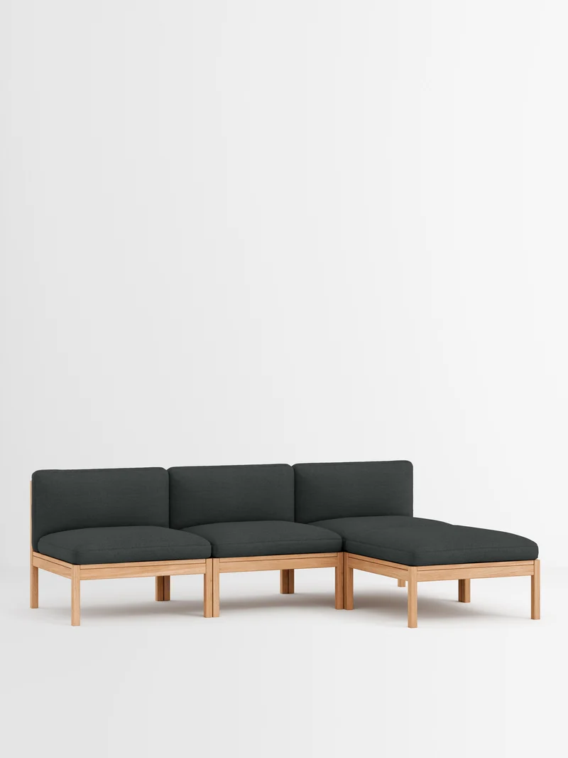 3 Seater Sofa with Chaise Longue