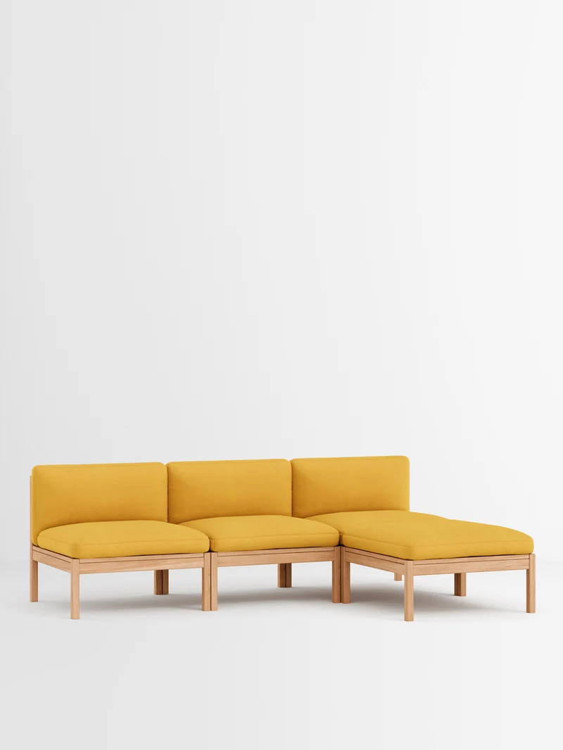 3 Seater Sofa with Chaise Longue