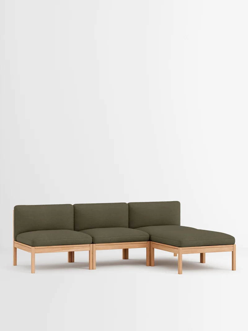 3 Seater Sofa with Chaise Longue