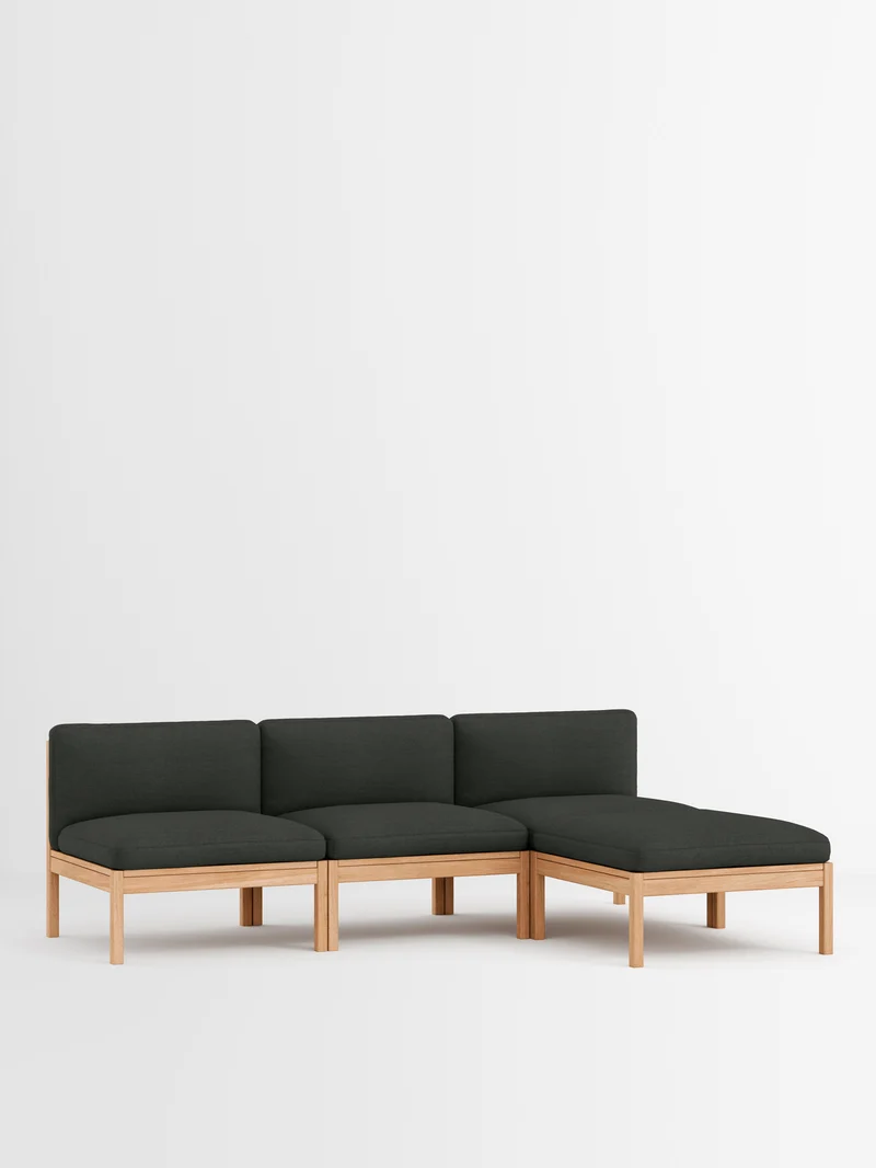 3 Seater Sofa with Chaise Longue