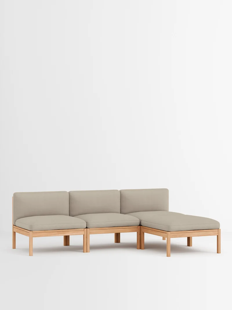 3 Seater Sofa with Chaise Longue