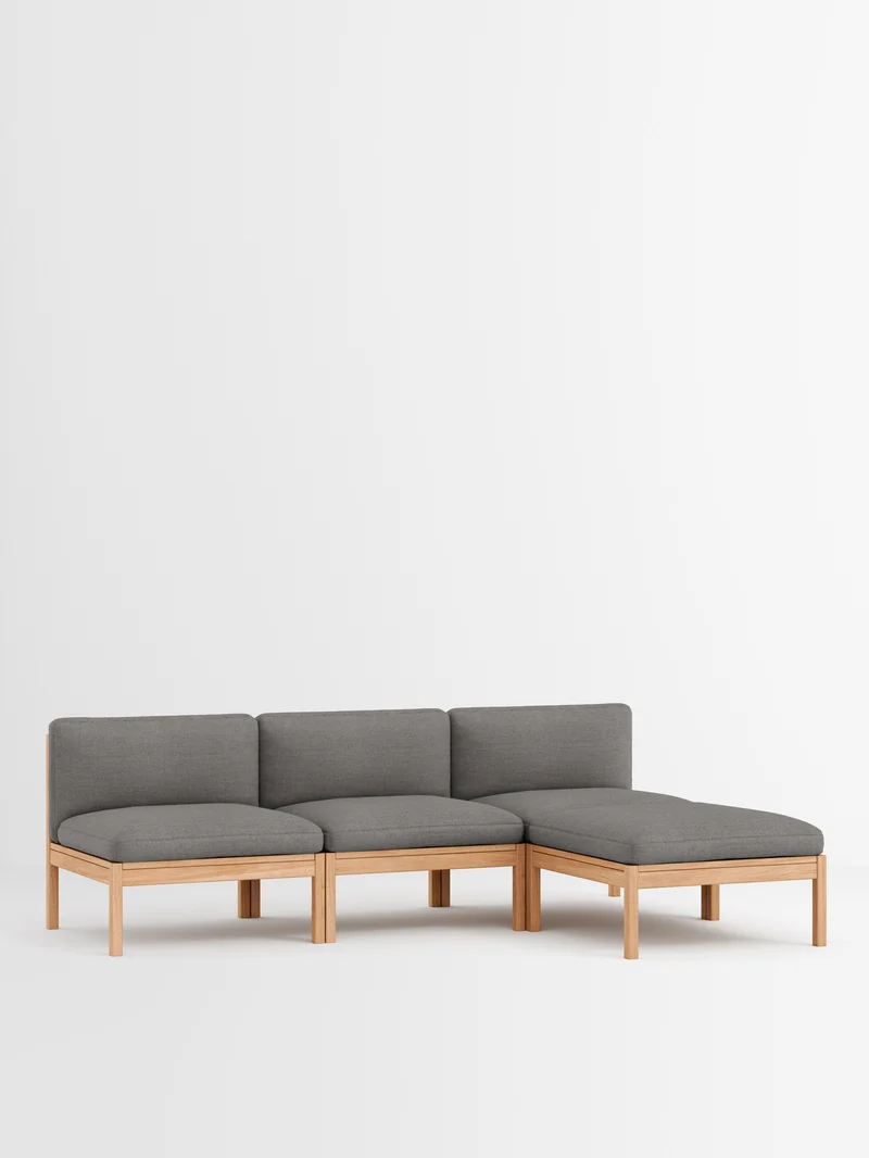 3 Seater Sofa with Chaise Longue