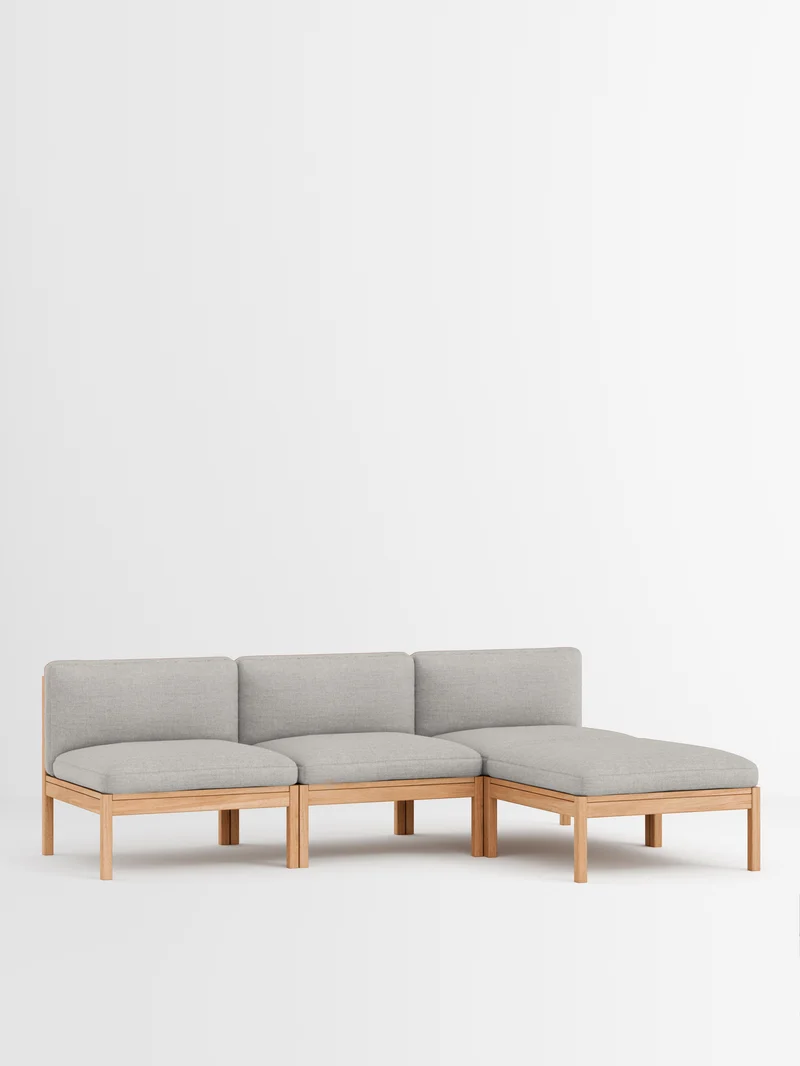 3 Seater Sofa with Chaise Longue