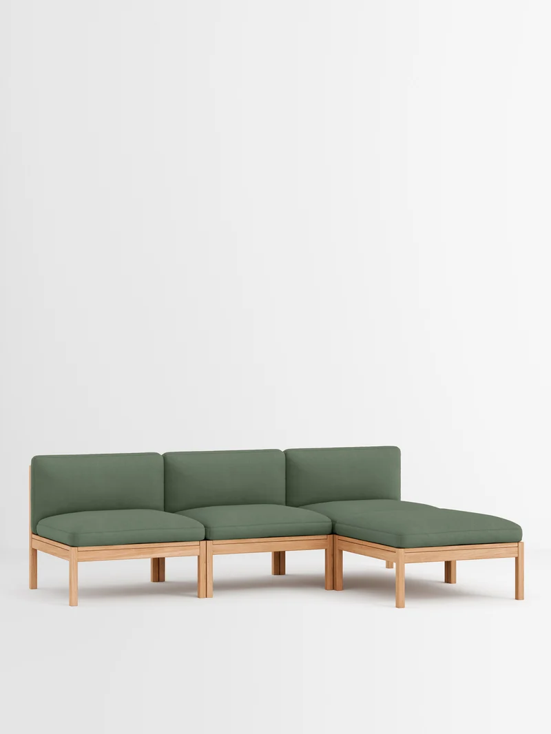 3 Seater Sofa with Chaise Longue