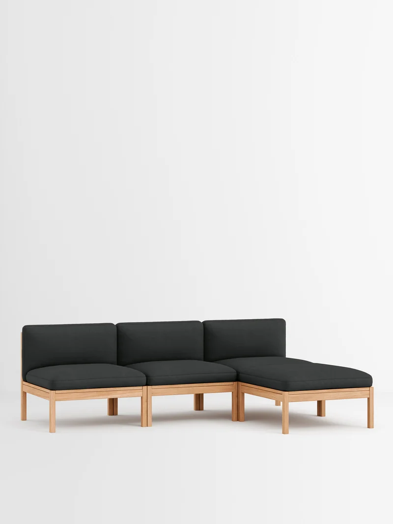 3 Seater Sofa with Chaise Longue