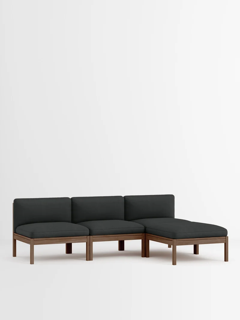 3 Seater Sofa with Chaise Longue