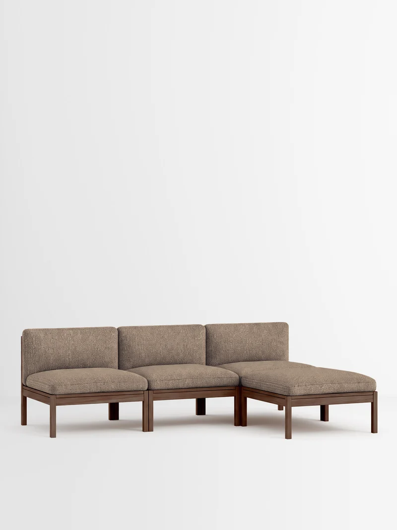 3 Seater Sofa with Chaise Longue