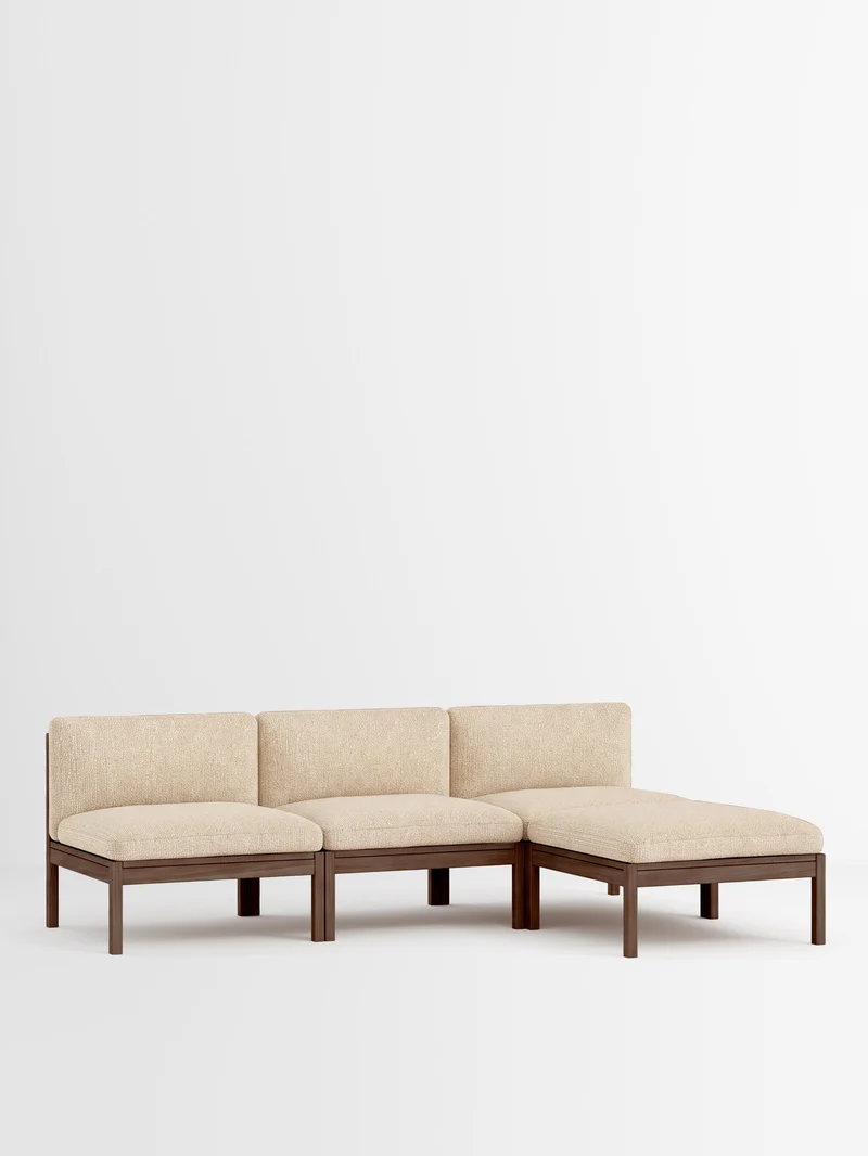 3 Seater Sofa with Chaise Longue