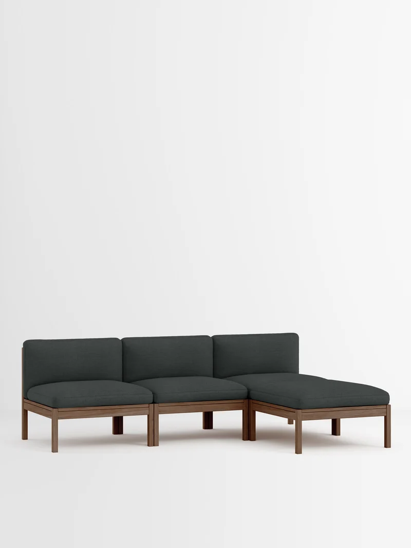 3 Seater Sofa with Chaise Longue