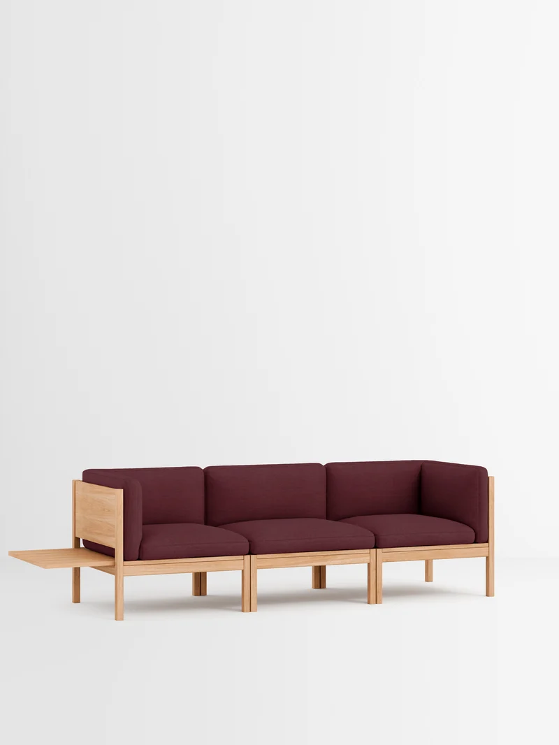 3 Seater Sofa with Sides + 1 Side Table