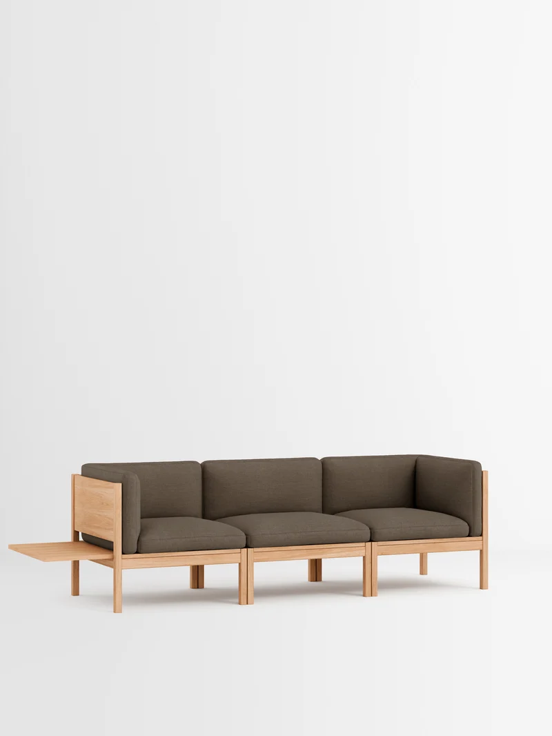 3 Seater Sofa with Sides + 1 Side Table