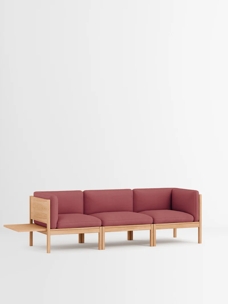 3 Seater Sofa with Sides + 1 Side Table