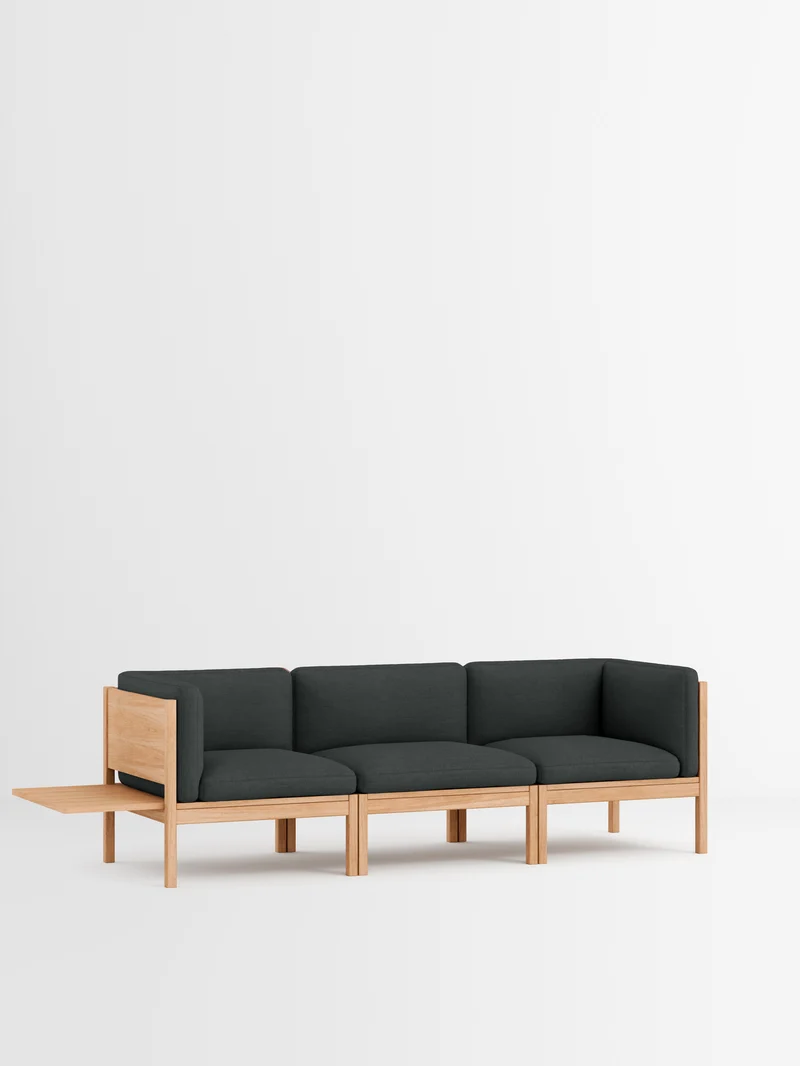 3 Seater Sofa with Sides + 1 Side Table