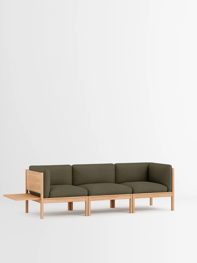 3 Seater Sofa with Sides + 1 Side Table
