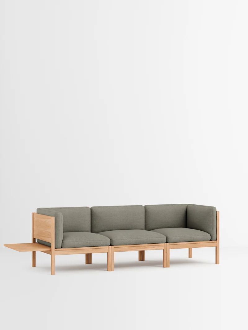 3 Seater Sofa with Sides + 1 Side Table