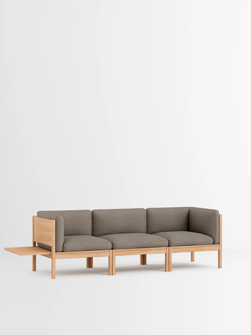 3 Seater Sofa with Sides + 1 Side Table