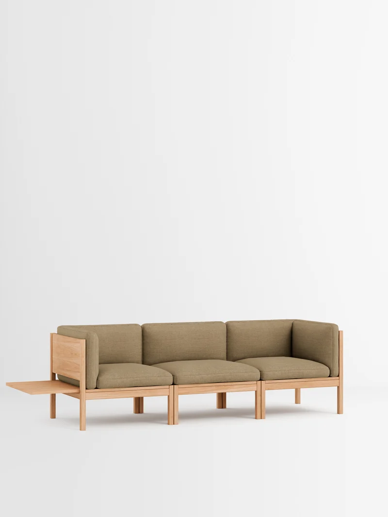 3 Seater Sofa with Sides + 1 Side Table