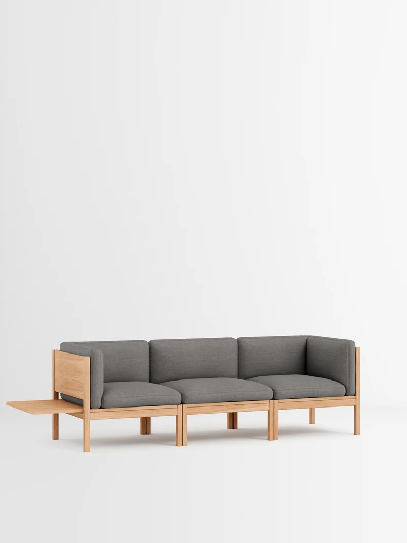 3 Seater Sofa with Sides + 1 Side Table