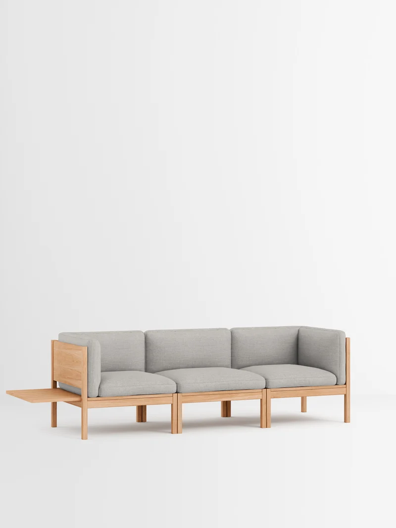 3 Seater Sofa with Sides + 1 Side Table