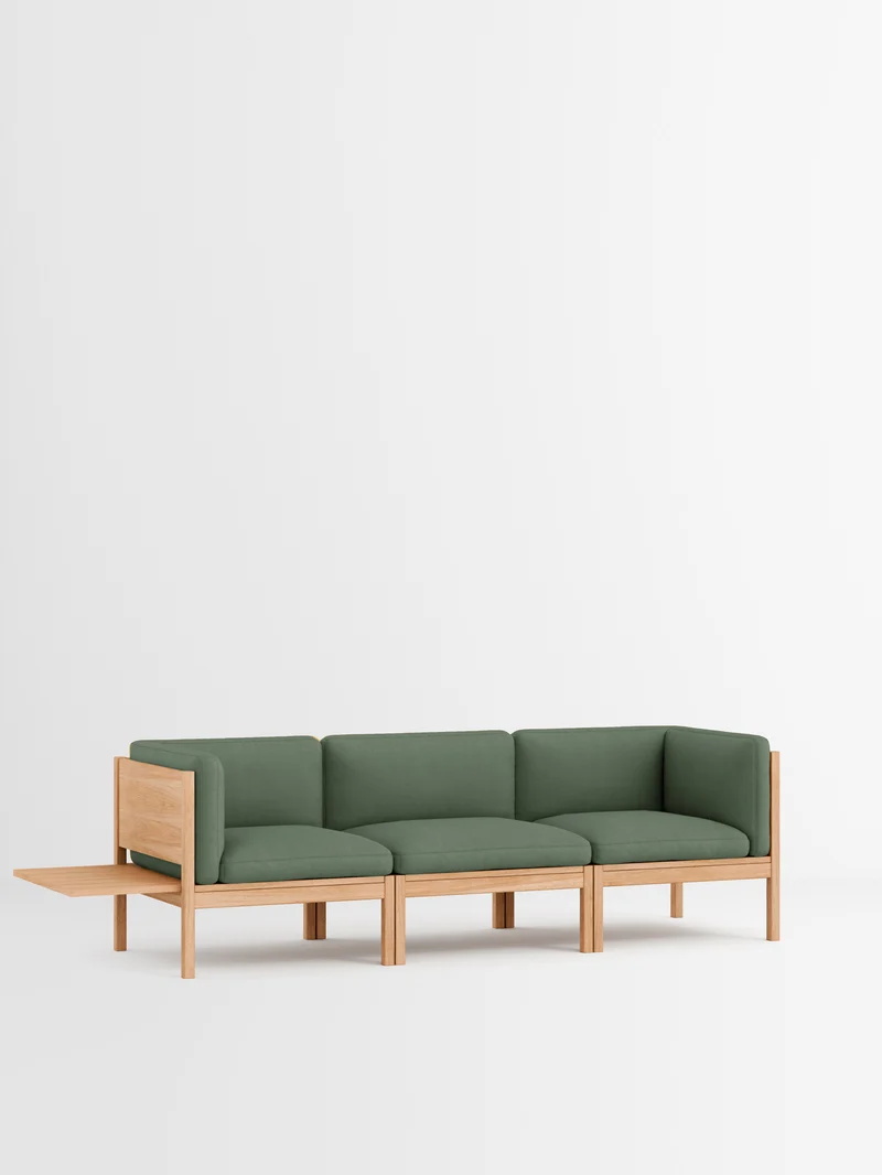 3 Seater Sofa with Sides + 1 Side Table