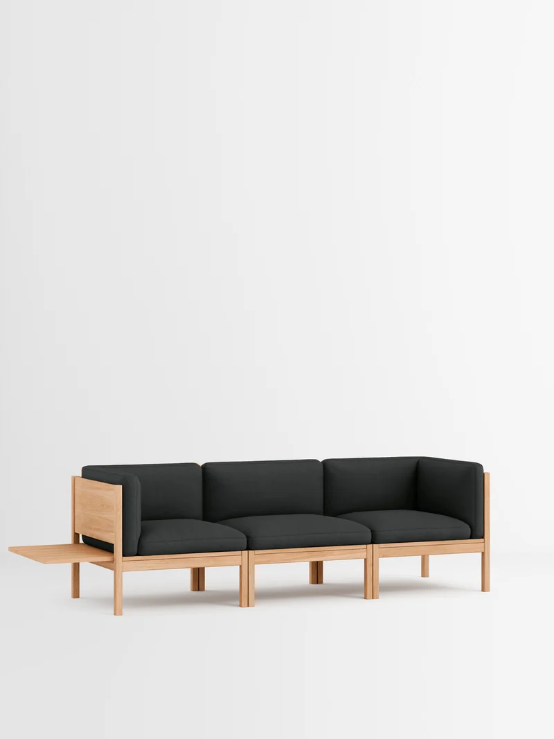 3 Seater Sofa with Sides + 1 Side Table