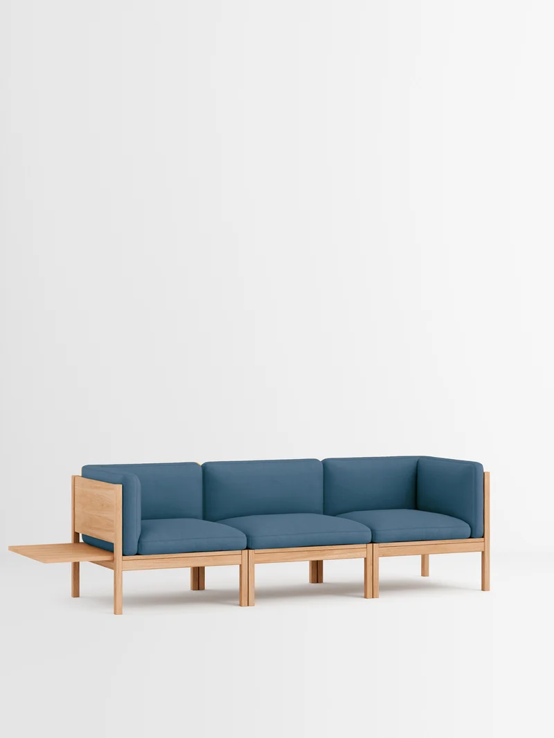 3 Seater Sofa with Sides + 1 Side Table