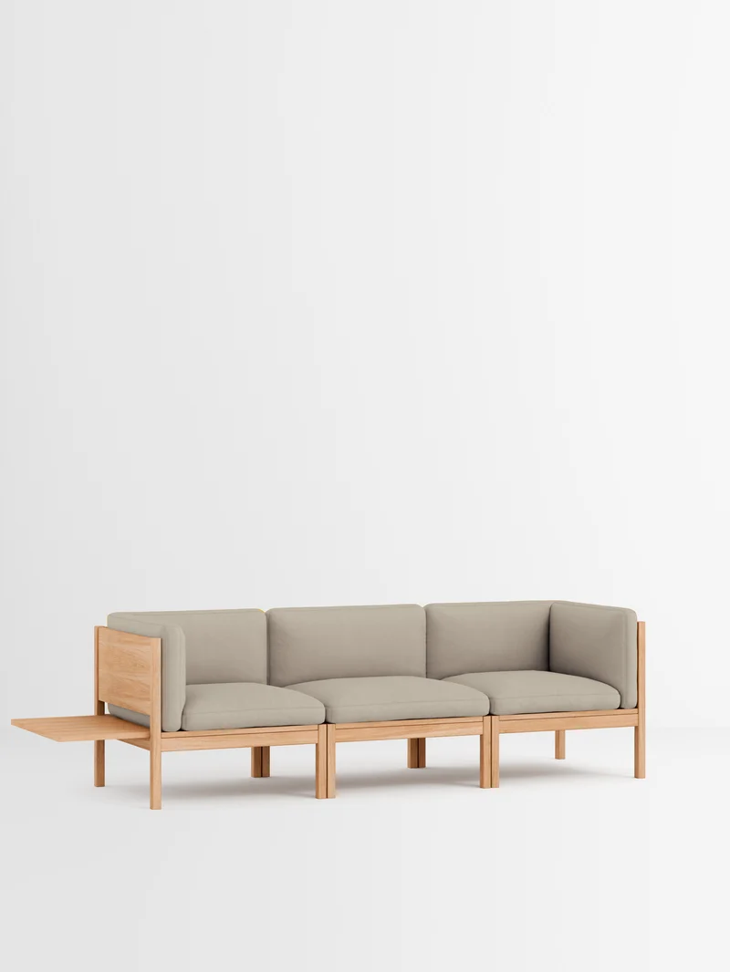 3 Seater Sofa with Sides + 1 Side Table