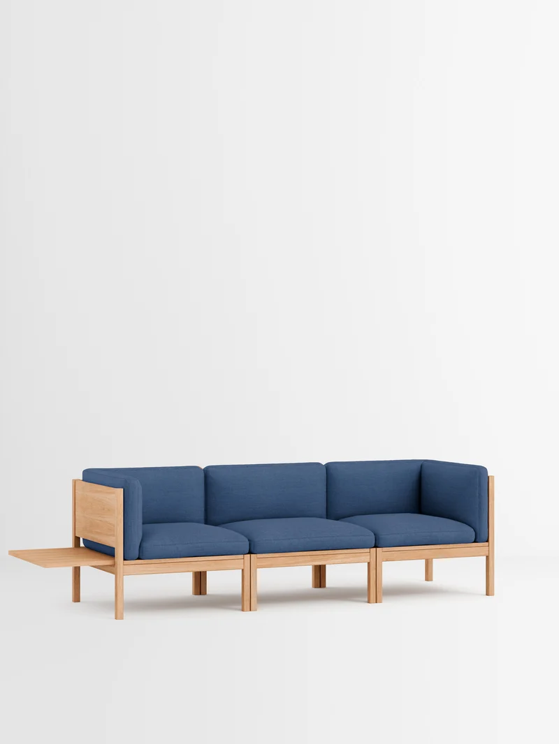 3 Seater Sofa with Sides + 1 Side Table