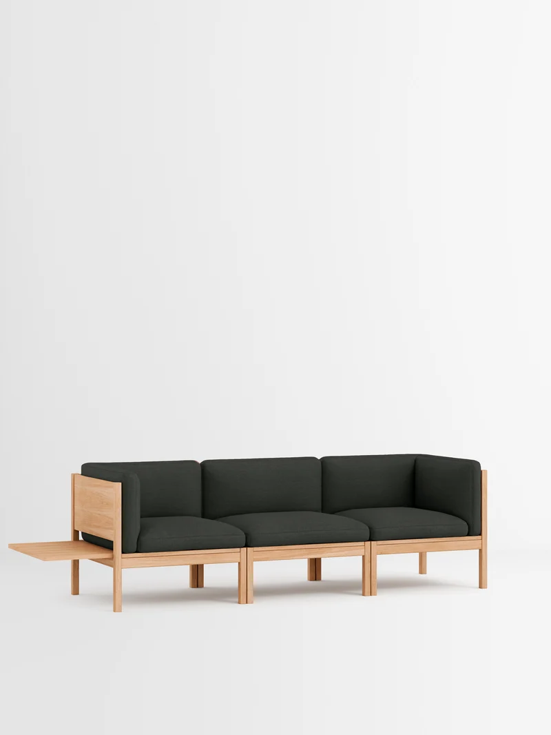 3 Seater Sofa with Sides + 1 Side Table