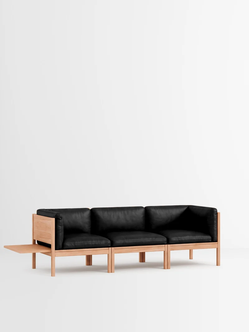 3 Seater Sofa with Sides + 1 Side Table