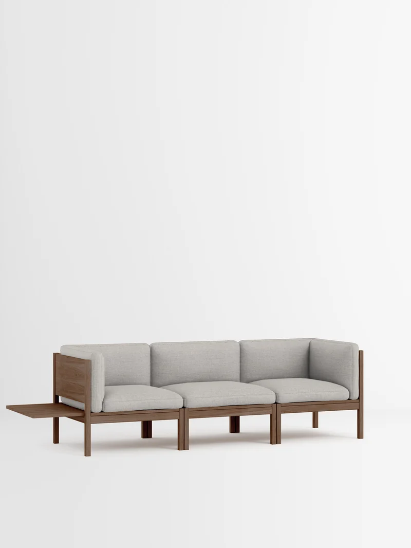3 Seater Sofa with Sides + 1 Side Table