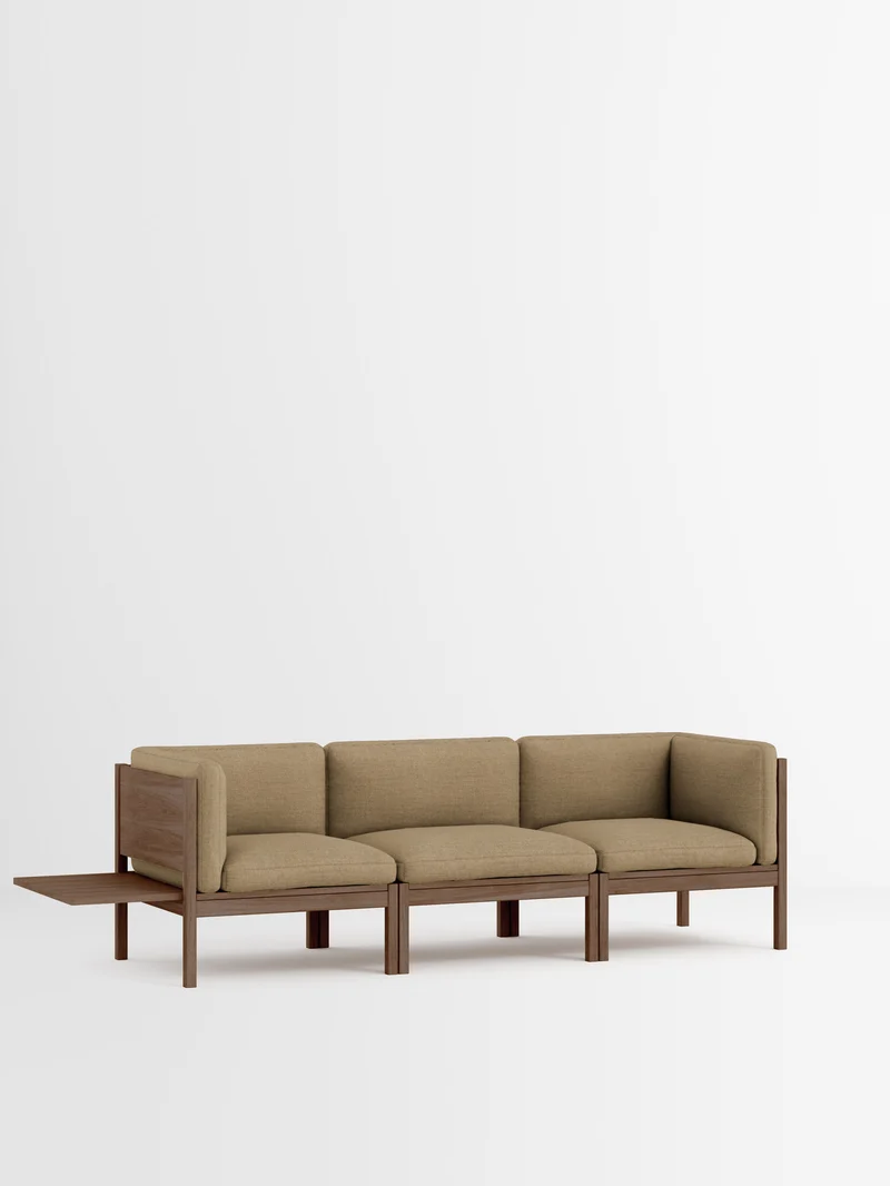 3 Seater Sofa with Sides + 1 Side Table
