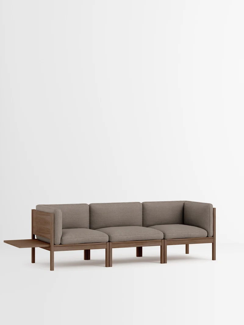 3 Seater Sofa with Sides + 1 Side Table