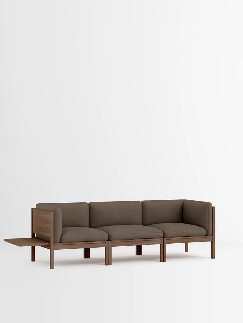 3 Seater Sofa with Sides + 1 Side Table