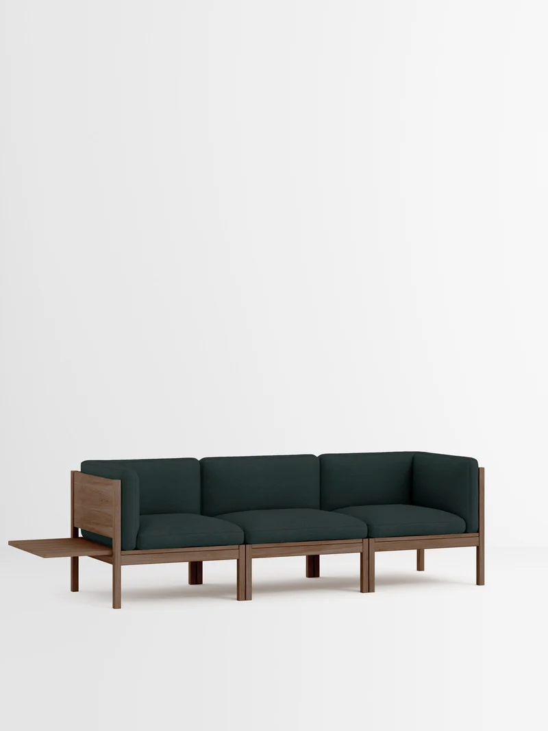 3 Seater Sofa with Sides + 1 Side Table