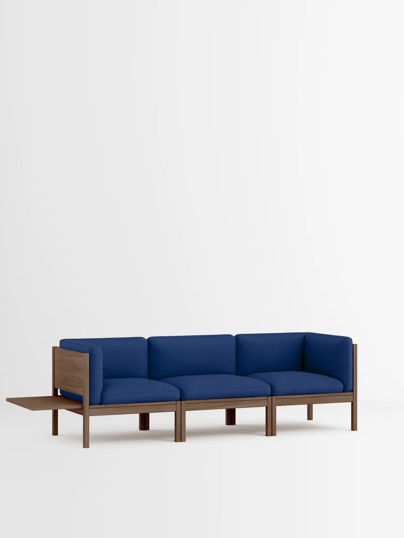 3 Seater Sofa with Sides + 1 Side Table