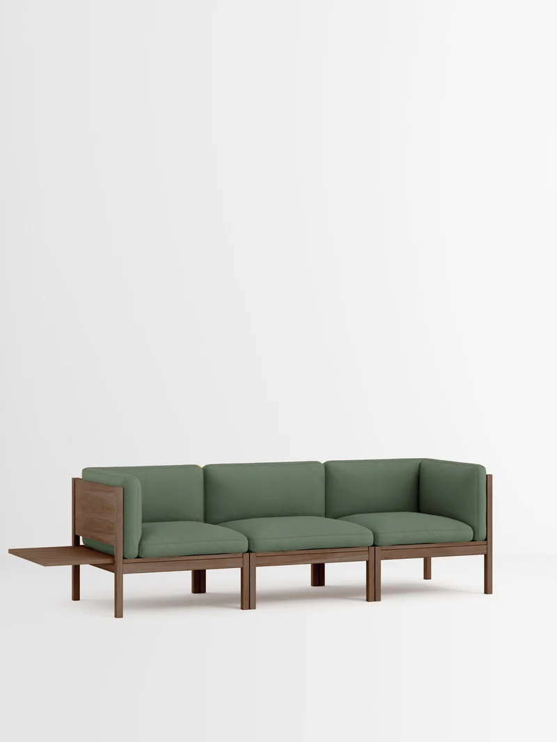 3 Seater Sofa with Sides + 1 Side Table