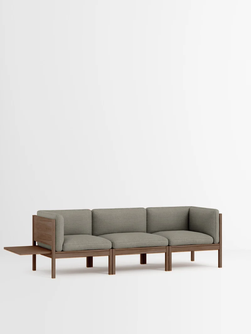 3 Seater Sofa with Sides + 1 Side Table