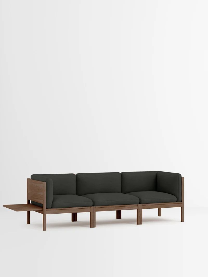 3 Seater Sofa with Sides + 1 Side Table