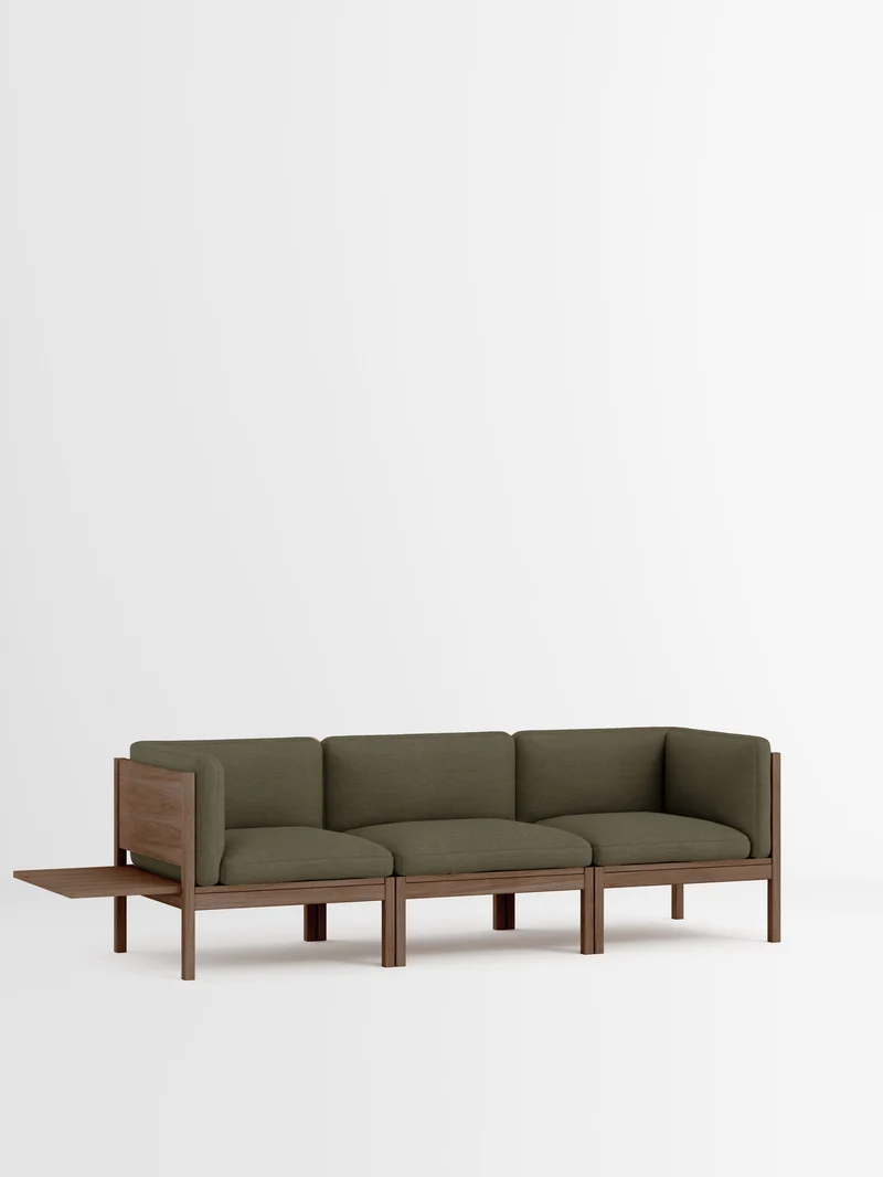 3 Seater Sofa with Sides + 1 Side Table