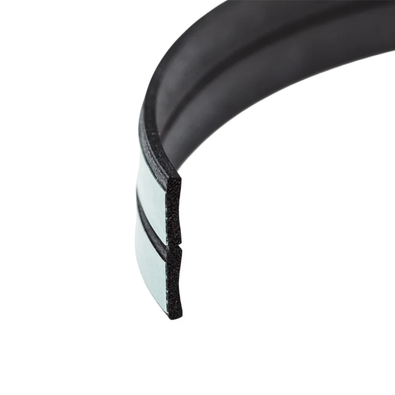 Gummidichtung selbstklebend, Profil Cellband, 200 Meter, 8×2 mm (verschiedene Farben)