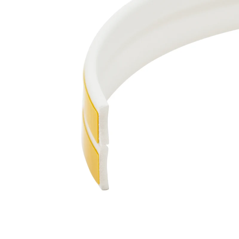 Gummidichtung selbstklebend, Profil Cellband, 200 Meter, 8×2 mm (verschiedene Farben)
