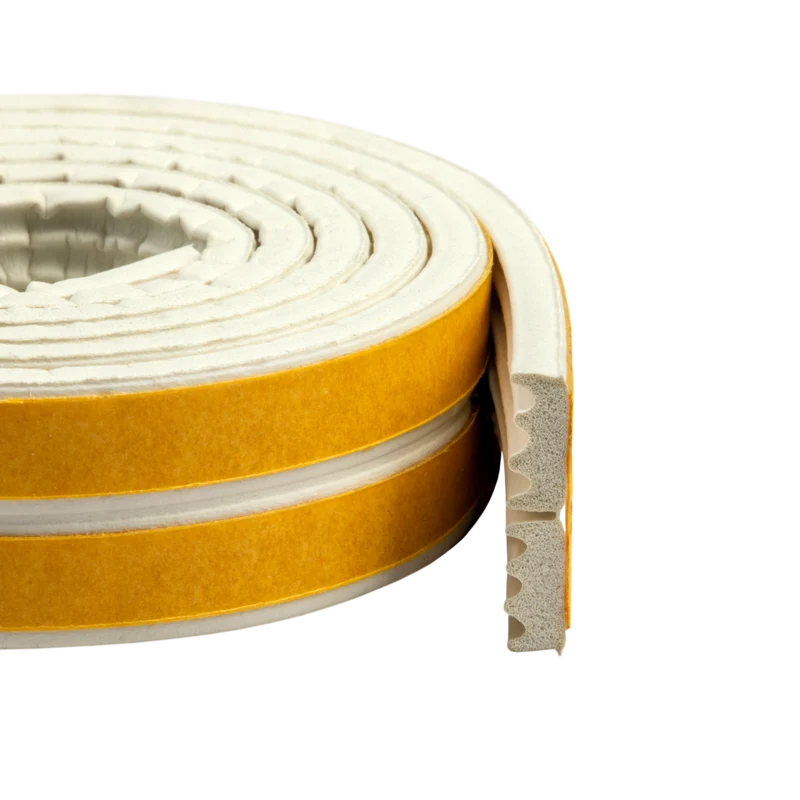 Gummidichtung selbstklebend, Kron-Profil, 200 Meter, 8×3 mm (verschiedene Farben)