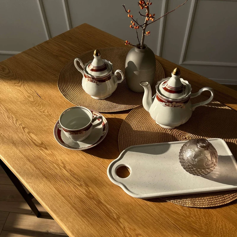 Bar-Set Stehtisch 120cm und 4 Stühle