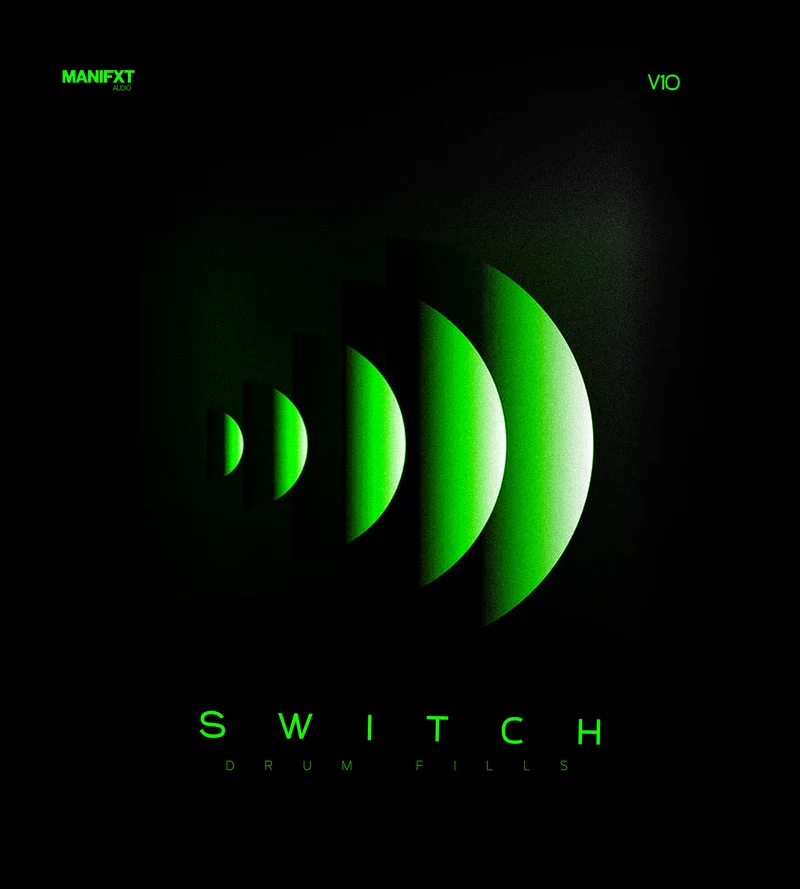 SWITCH V10 - Afrobeats Drum Fills Sample Pack