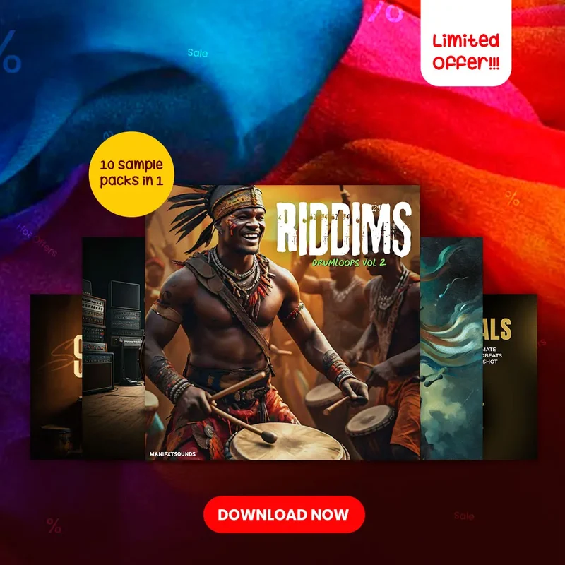 RIDDIMS ULTIMATE DRUMS LIBRARY
