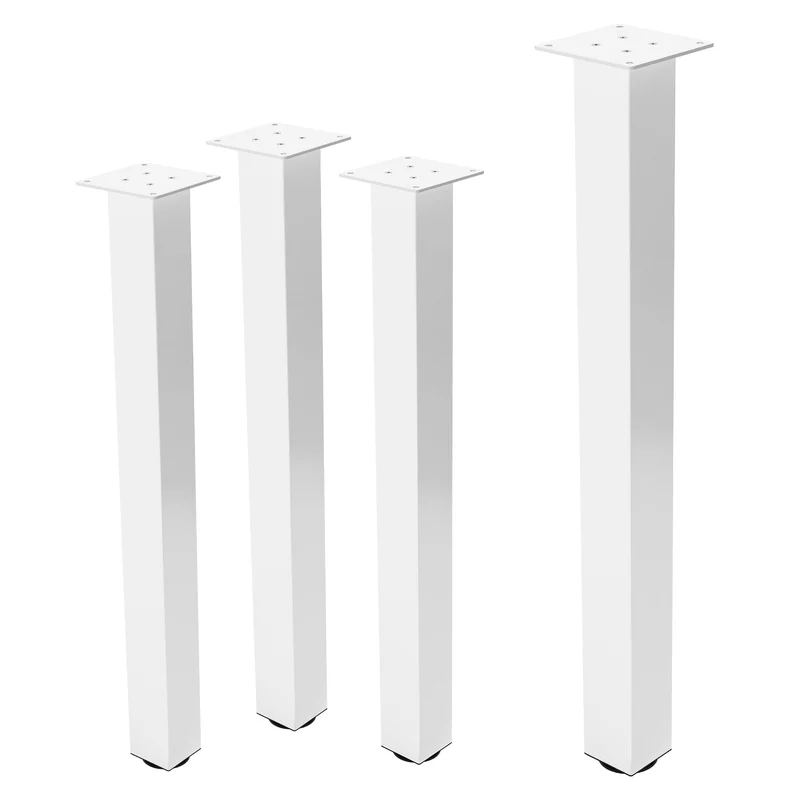 Tischbeine Tischgestell 4er Set I-Design aus Stahl ML-Design