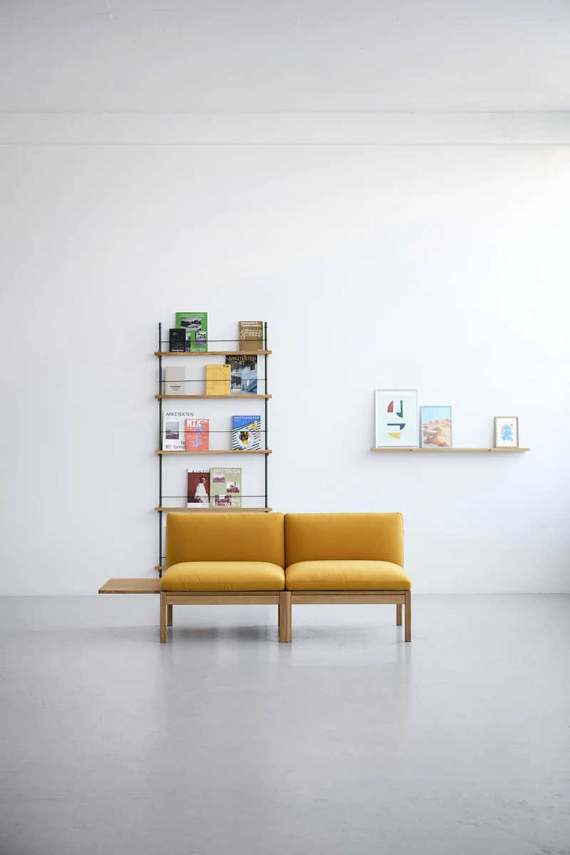 2 Seater Sofa with 1 Side Table