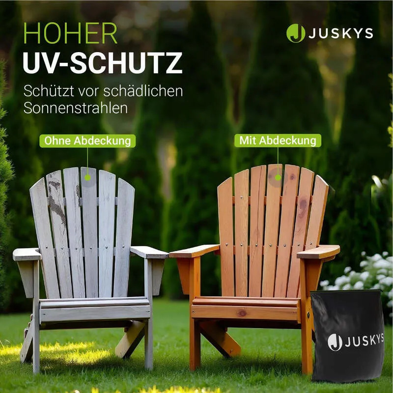 B-Ware Abdeckplane wasserdicht Schutzhülle für Gartenmöbel 160x100x75 cm schwarz